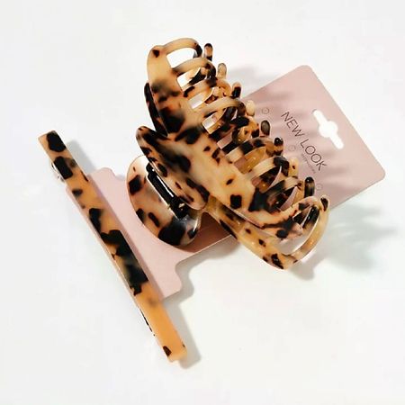 Набор заколок для волос NEW LOOK NL Краб - Заколка черные накладки на боковые зеркала заднего вида из углеродного волокна для bmw e81 e82 e87 e88 e90 e91 e92 e93 m look автомобильные аксессуары