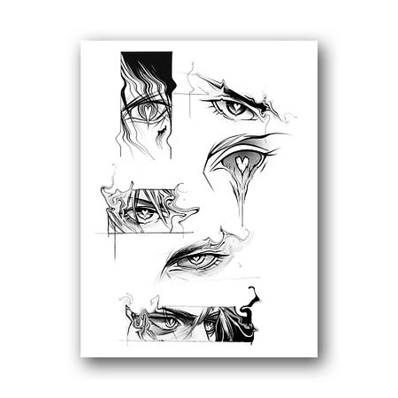 Тату TATTS Переводная тату 10*21см (для взрослых и детей)