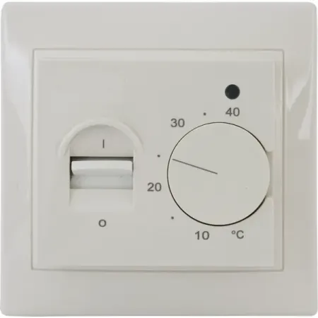 Терморегулятор для теплого пола TDM Таймыр механический цвет бежевый