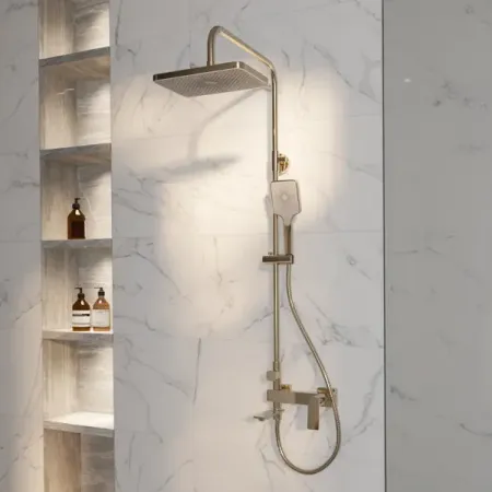 Душевая система Osgard Endi со смесителем 3 режима цвет золото ирина бороган андрей анатольевич солдатов свои среди чужих политические эмигранты и кремль соотечественники агенты и враги режима