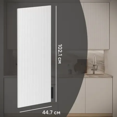 Фасад для кухонного шкафа Висла 44.6x102.1 см KONSENSA МДФ цвет белый регулируемые гидравлические петли для кухонных шкафов