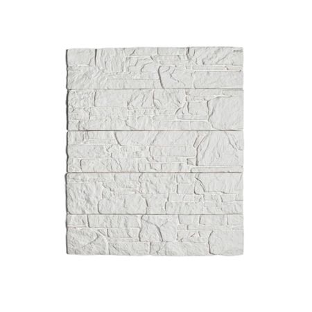 Искусственный камень ЕвроЛит Аппалачи белый (27 шт.=1 кв.м)