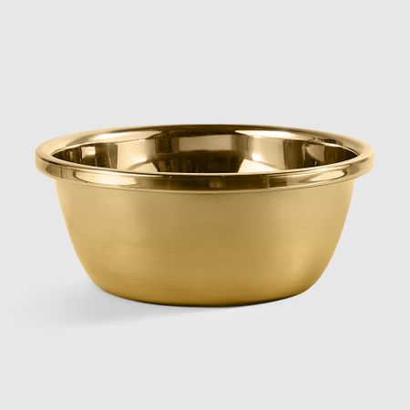 Миска Remus нержавеющая сталь, золотистая, 28 см