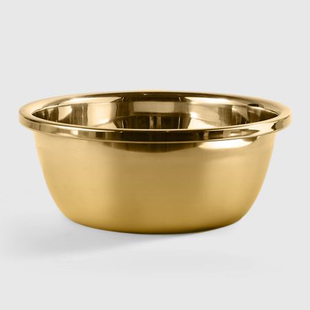 Миска Remus нержавеющая сталь, золотистая, 26 см