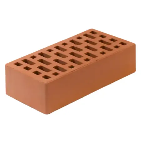 Кирпич облицовочный красный гладкий 250x120x65 мм 1,4 НФ Воротынск М150