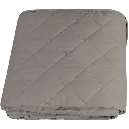 Покрывало двустороннее Melissa 200x220 см микрофибра стёганая цвет серо-белый