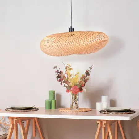 Светильник подвесной KREAFORTA Fianga под лампу бамбук