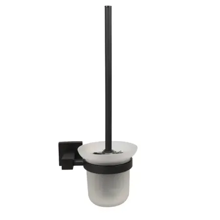 Ерш для унитаза навес квадро металл черный подъемник для сиденья унитаза сантехника обложка подъемная ручка аксессуары для ванной комнаты