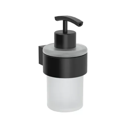 Дозатор для мыла навес магия сталь/металл черный