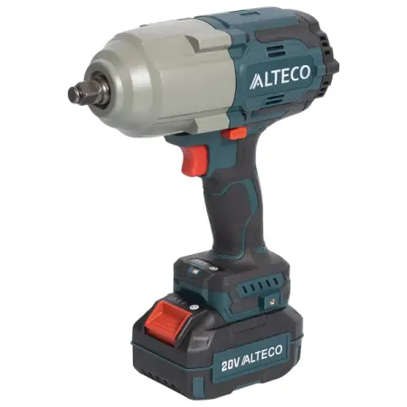 Гайковерт аккумуляторный ударный Alteco CIW 20-1000 LI BL, 20 В Li-Ion 5 Ач, 1000 Нм