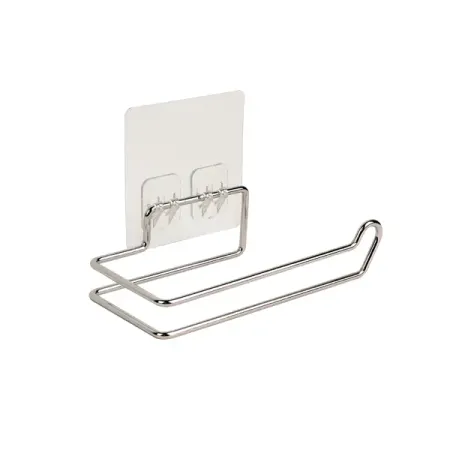 Держатель туалетной бумаги на липе стандарт металл хром