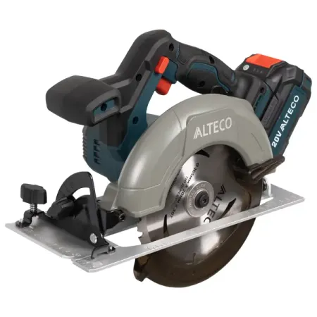 Пила циркулярная аккумуляторная Alteco CCS 20-165 Li BL, 20 В Li-ion 4 Ач, 165 мм кольцевая пила tct для металла
