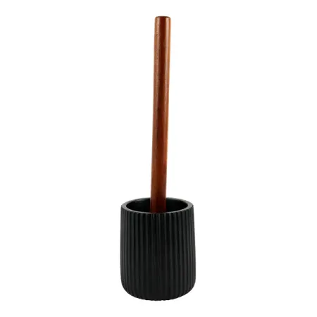 Ерш для унитаза бруно полирезина черный