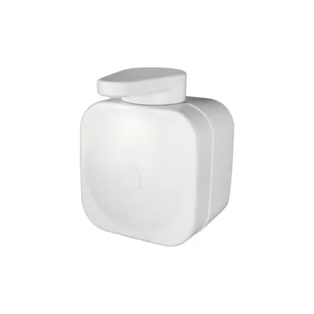 Дозатор для мыла на присосках навес easy пластик белый