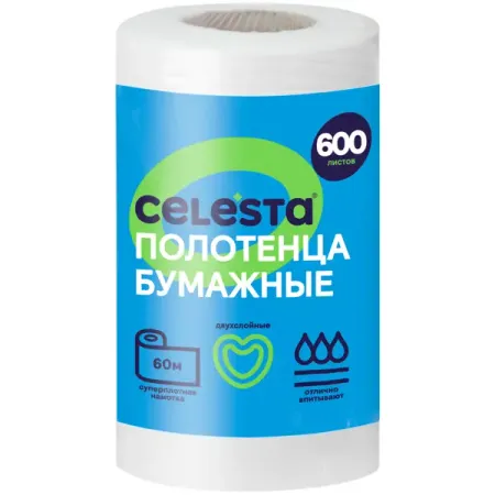 Бумажное полотенце Celesta 60 м