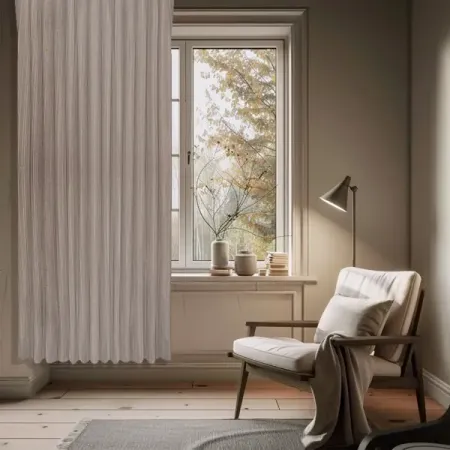 Штора на ленте димаут Полоса 200x280 см цвет бежевый екатерина николаевна вильмонт полоса везения или все мужики козлы