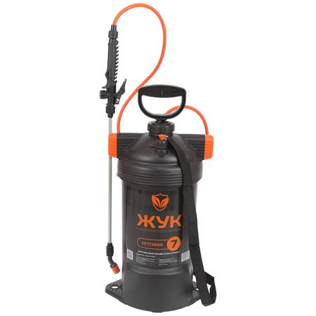 Опрыскиватель плечевой помповый для полива Жук Оптима ОП-220 7 л (4922-00) безопасность труда в газовом хозяйстве учебное пособие