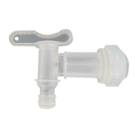 Кран садовый 3/4 для бочки Профитт пластиковый быстросъемный (177318) кран 1 2 х 3 4 профитт латунный с вентилем 1435490