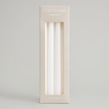 Набор свечей Лаконичный/Laconico, белый белый куркумин селен 500 мг 60 шт таблетки