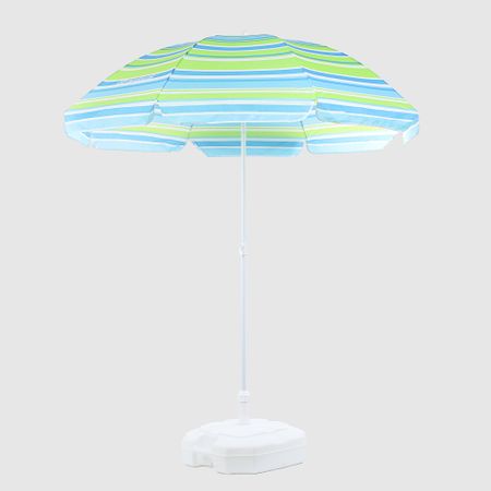 Зонт пляжный Nisus d 2,00м с наклоном (22/25/170Т) (N-200N-SB)