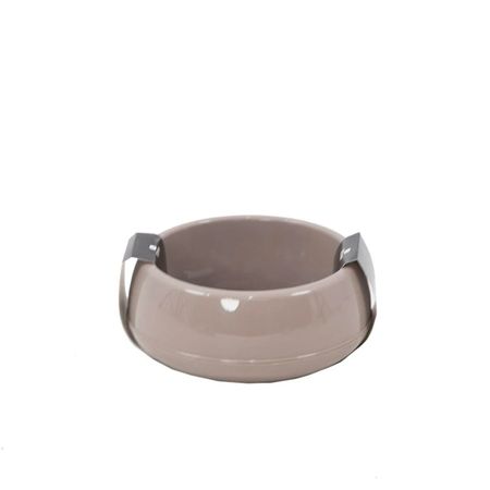 Кашпо Serinova Elvan мокка 17,3x17,3х7,5 см