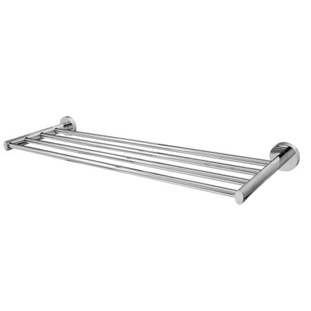 Полка для ванной WasserKraft Rhein 665х208х55 мм пластик/металл хром (K-6211)