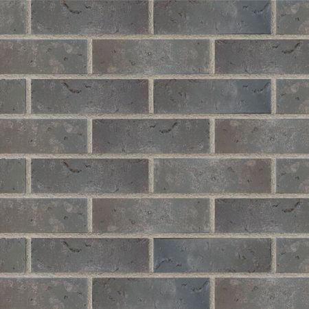 Клинкерная плитка для фасада Terramatic Moon Black ABDK (18 шт.= 0,31 кв.м) черный металлик 240х71х14 мм