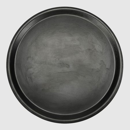 Поднос Kulsan круглый черный Laminated 38 см