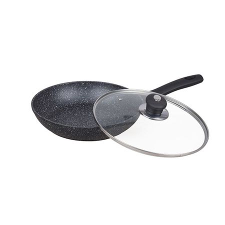 Сковорода Bekker с крышкой bk-7860, 22х4,7 см