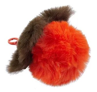 Брелок-помпон Хурма (иск.мех) (10х5) (12-102259-202412-K9)