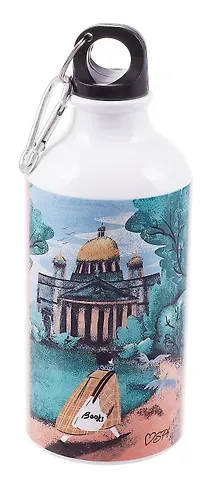 Бутылка с карабином СПб Ноксо Наедине с Петербургом Исаакиевский (металл) (500мл) (БМ2025-54)