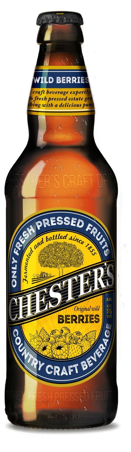 Сидр Chester's Лесные ягоды 5,5%, 0,45 л