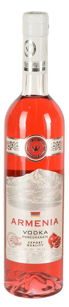 Водка Armenia Pomegranate Армения, 0,5 л ефим кундель алкоголь с мужским характером полный путеводитель по миру крепких напитков