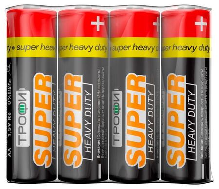 Батарейка Трофи Классика R06-4S типоразмер AA, 4 шт светлана александровна алексиевич цинковые мальчики