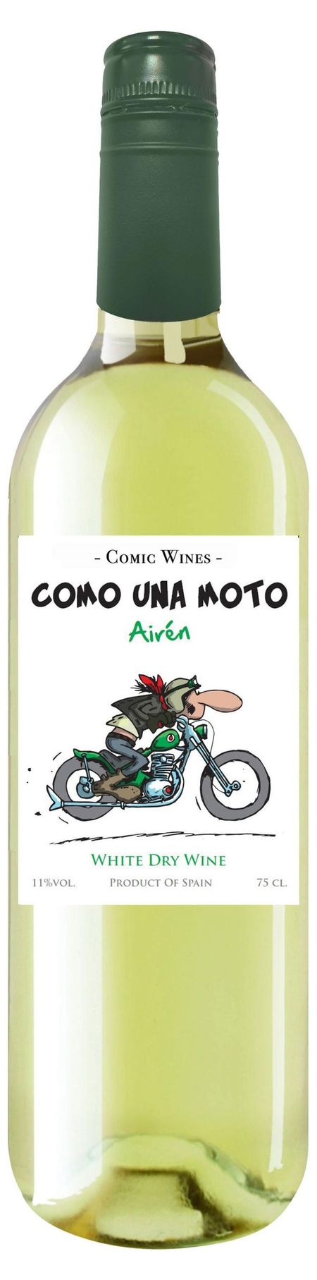 Вино Como Una Moto белое сухое Испания, 0,75 л