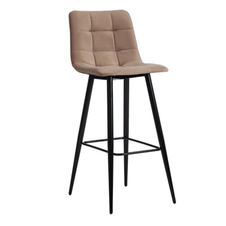 Стул барный Chilly бежевый (19637) металлические конические подсвечники 5 ramные черные