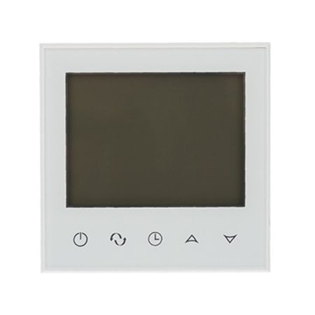 Терморегулятор сенсорный программируемый для теплого пола Rexant R100W белый оригинальный программируемый контроллер delta plc серии ec3 dvp24ec00r3 dvp24ec00t3 dvp30ec00r3 dvp30ec00t3 dvp32ec00r3 dvp32ec00t3