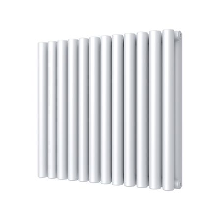 Радиатор стальной трубчатый КЗТО Гармония А 40 534х601 мм 1/2 12 секций универсальное подключение белый