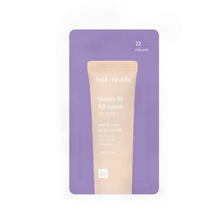 BB крем для лица FACE REPUBLIC BB-крем для лица SPF30 PA++ 22 Klassic fit BB cream крем для лица ama art крем для лица с защитой uva uvb spf30 с экстрактом монарды