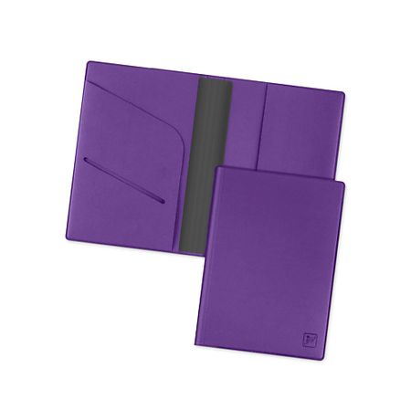 Обложка для документов FLEXPOCKET Обложка для паспорта с дополнительными отделениями из экокожи
