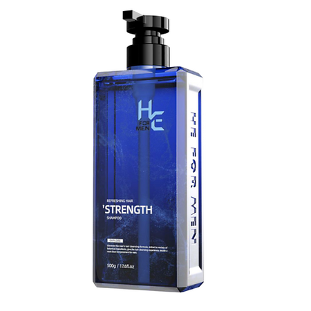 Шампунь для волос HE FOR MEN ШАМПУНЬ мужской для укрепления волос НЕ STRENGTH refreshing