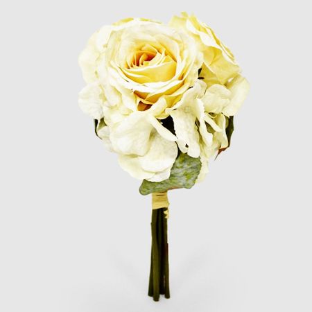 Букет роз Конэко-О искусственный, кремовый, 30 см алмазная мозаика рус кол дандорф букет f4 012 30x40см класс квадр стразы с подрамником полн зап 34цв рыжий кот 6 коробка