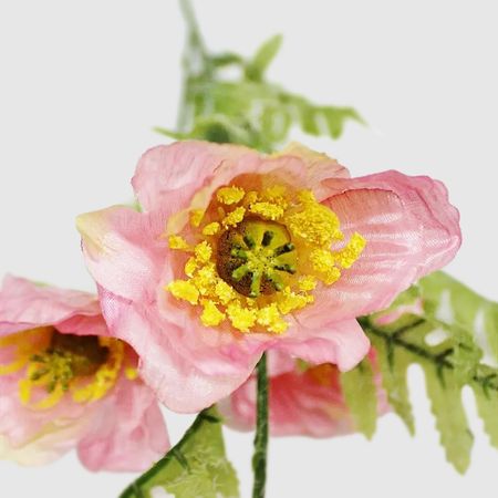 Маки Конэко-О искусственные, розовые 70 см