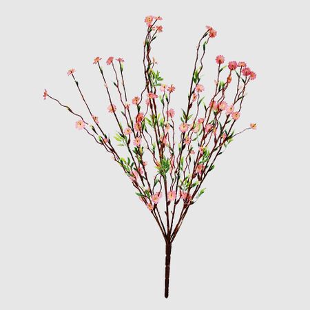 Букет Конэко-О мелкой сакуры искусственный, розовый 55 см