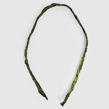 Декоративная кора Конэко-О зелёная, длинной 180 см кора рейли извращенная гордость