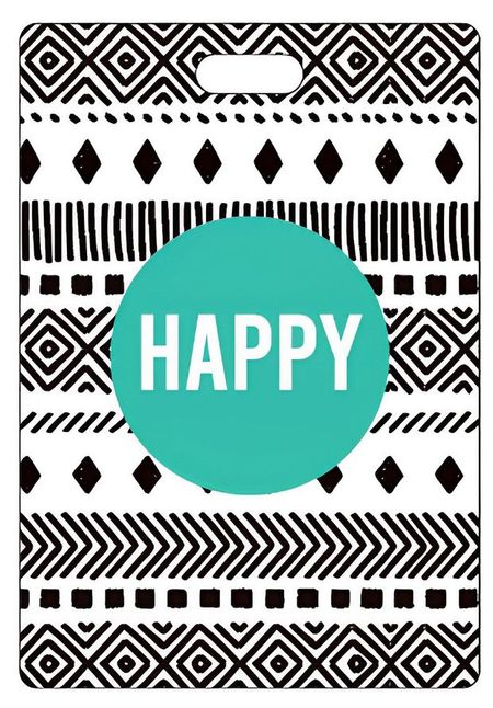 Бирка для багажа Airport черно-белая, 8,5х16,5 см мария метлицкая черно белая жизнь сборник