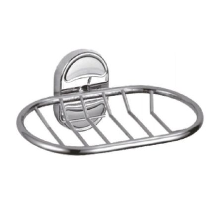 Мыльница для ванной Haiba HB1902-1 с держателем металл хром (540271)