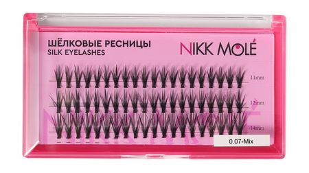 Nikk Mole Silk Eyelashes Mix №6 Glamour