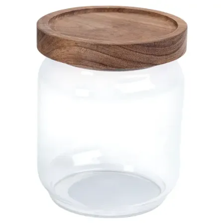 Банка для сыпучих продуктов Vidage 0.48 л стекло цвет прозрачный