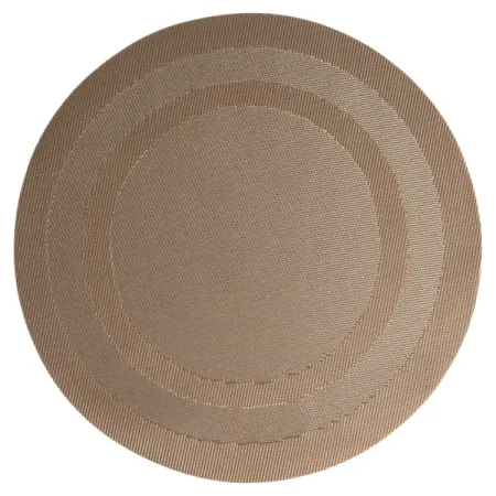 Салфетка под столовые приборы Vidage ø38 см круглая ПВХ цвет бронза
